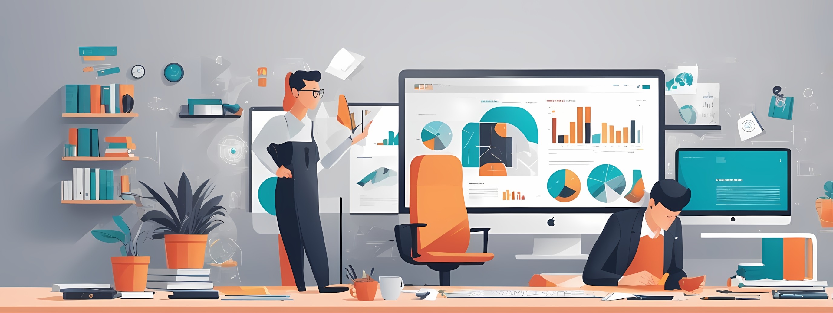 Web design ilustrace